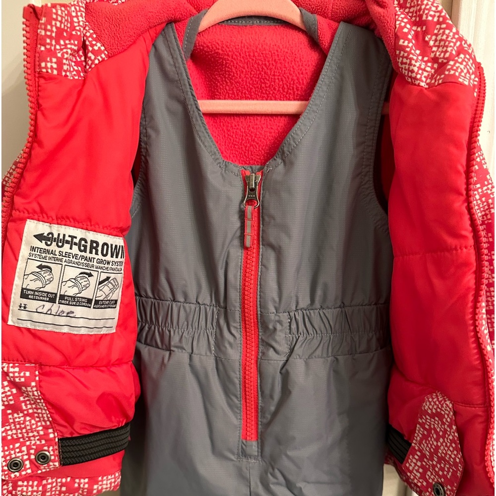 Columbia waterproof grow with me snowsuit size 2T
